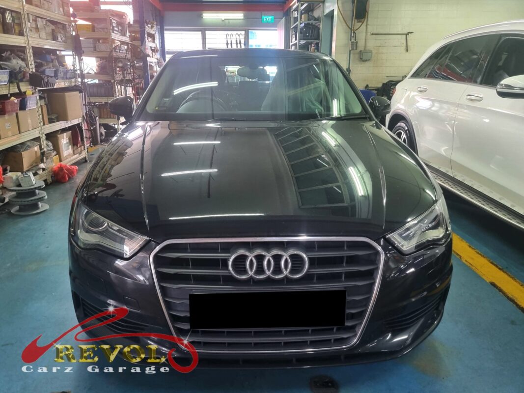 Audi regular maintenance at Revol Carz Garage