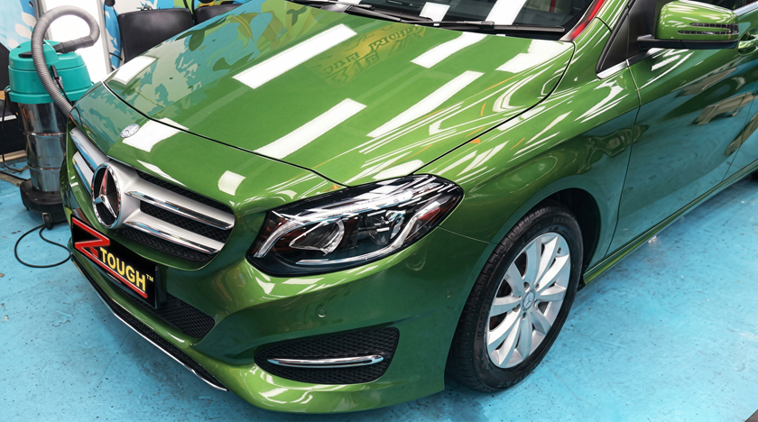 Green car UV protection ceramic coating