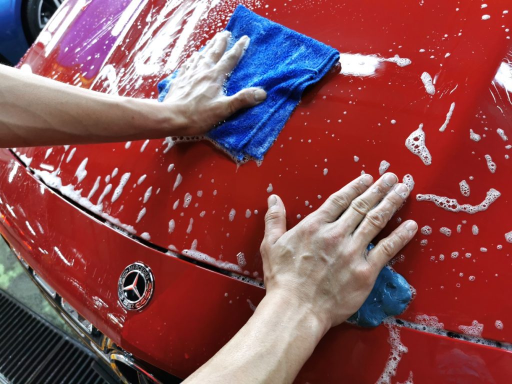 Professional clay bar cleaning