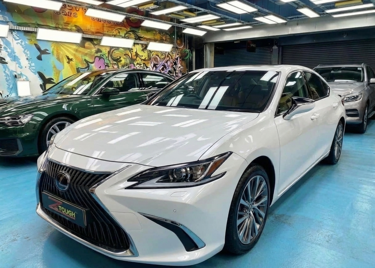 Lamborghini interior detailing and leather care