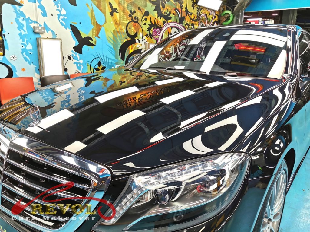 Mercedes S400 showroom finish front view